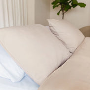 100% Egyptisch katoen 400TC dekbedovertrek beige