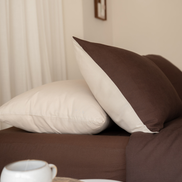 100% Egyptian Cotton 400TC Brown Fitted Sheet
