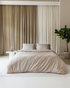 100% Egyptian cotton 400TC duvet cover beige
