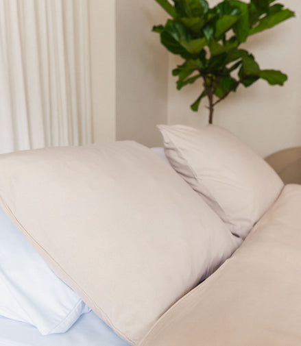 Kussensloop Sahara beige