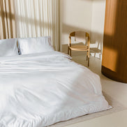 Wit beddengoed van egyptisch katoen 400TC