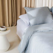 fris blauw beddengoed egyptisch