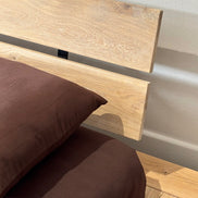 Op maat gemaakt zwevend bed. beddenzaak joure