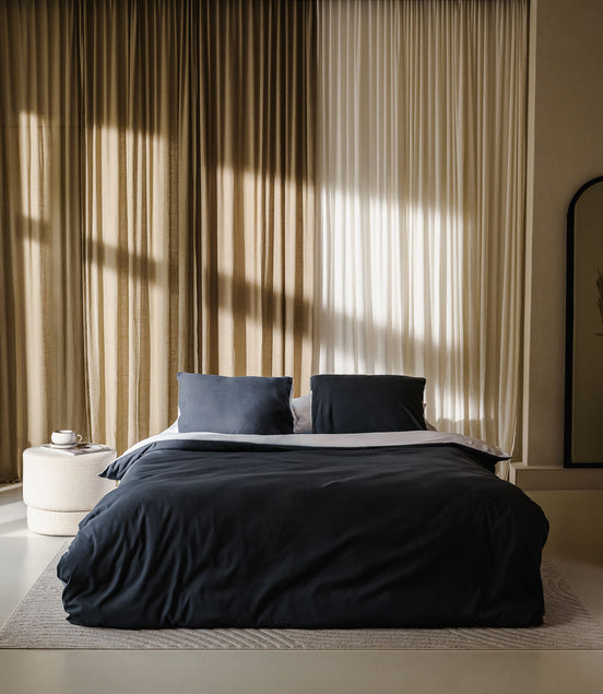 slaapkamerinspiratie egyptisch katoen beddengoed